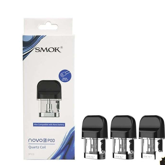 SMOK NOVO & NOVO 2 Replacement Pods – 3 Pack | Vape Dubai UAE